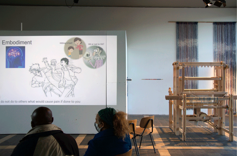 Presentation on Empathy Valeria Gazzola, photo Despina Papachristoudi